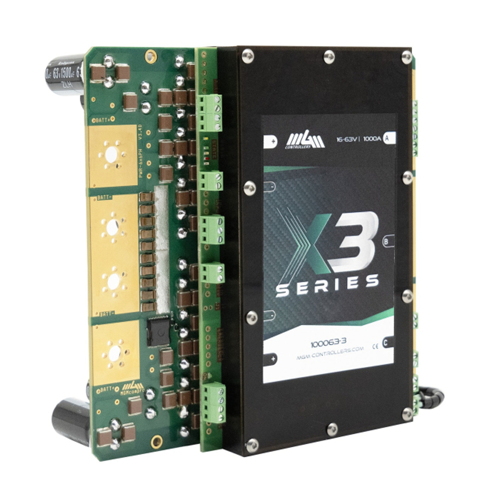 MGM контроллер esc 4-15S 500A с программатором и двумя вентиляторами для щеточного двигателя MGM 50063 X3-series