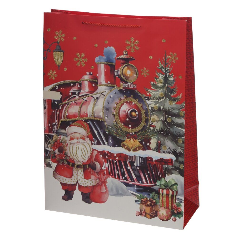 GAEM Пакет подарочный XXL (бумага 210г/м2, блок 12шт), L49 W17 H74 см, 4в.