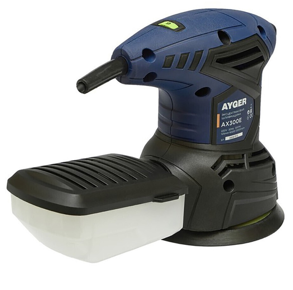 Шлифмашина эксцентриковая Ayger AX300E