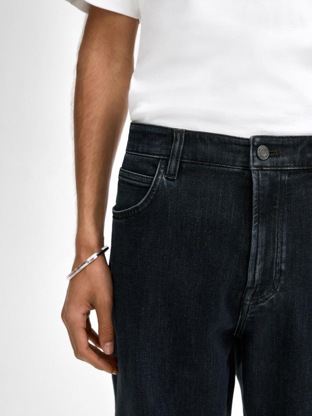 Massimo Dutti Джинсы облегающего кроя, индиго