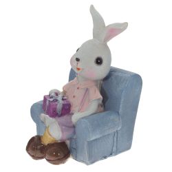 GAEM Фигурка декоративная "Заяц", L9 W9 H13 см, 2в.