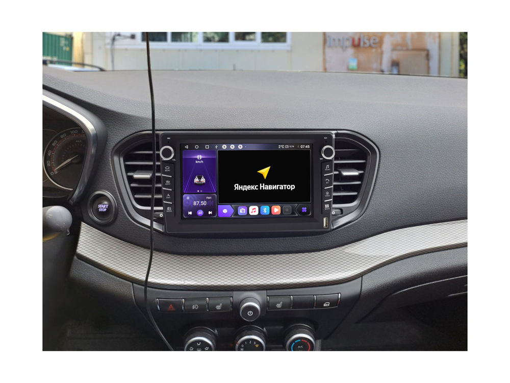 Автомагнитола 9", Wide Media MT-PRO-MFB-QU B 4/32