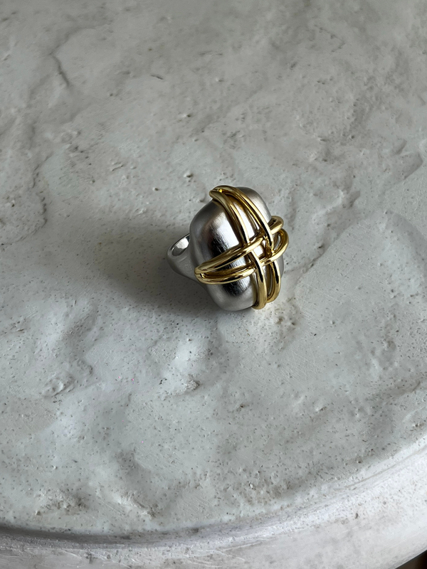 Кольцо комбинированное