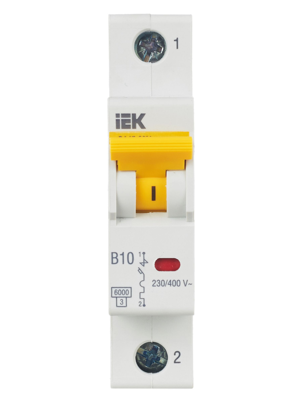 KARAT Автоматический выключатель ВА47-60M 1P B 10А 6кА IEK