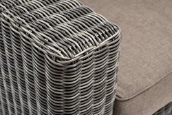 "Боно" лаунж-зона из искусственного ротанга, цвет графит