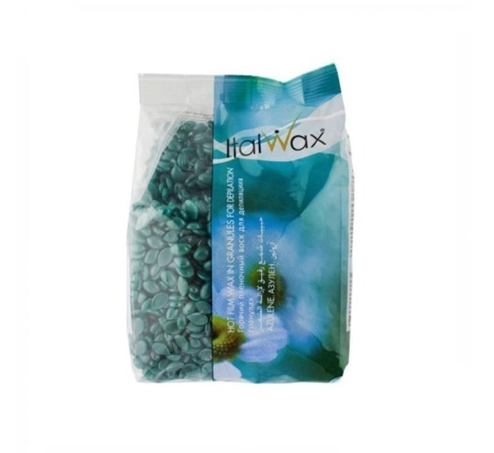 Воск горячий (пленочный)  ITALWAX Азулен гранулы 0,5 кг