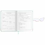 Дневник 1-4 класс 48 л., кожзам (твердая), застежка, ЮНЛАНДИЯ, "Корги в Очках", 106210