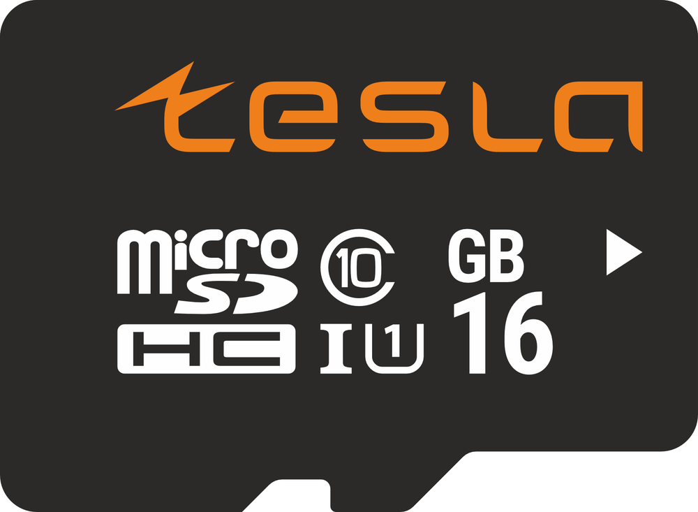Карта памяти TESLA 16Гб microSDHC, C10/UHS-I U1 (TSLMSD016GU1)
