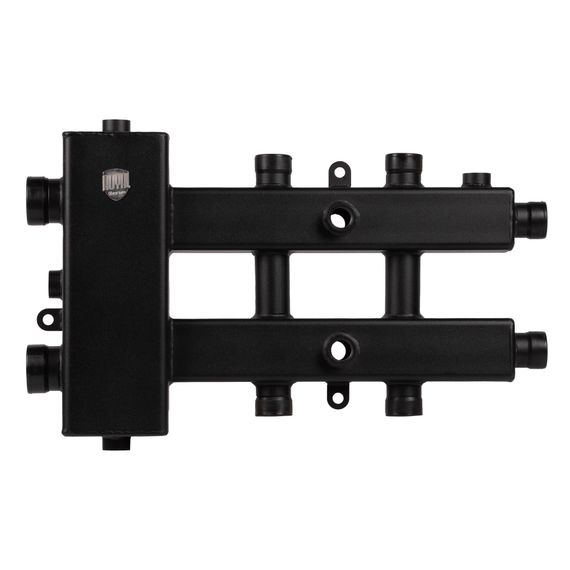 Блок коллекторный Royal Thermo на 2-3 выхода (сверху-снизу-сбоку) стрелка 60кВт, с кронштейнами купить в Москве и Московской области по низкой цене с доставкой по России — (1) Блок коллекторный Royal Thermo на 2-3 выхода (сверху-снизу-сбоку) стрелка 60кВт, с кронштейнами — (1)