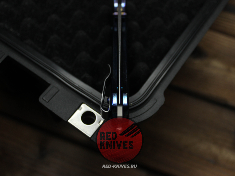 Нож Benchmade Bailout 537 "Огненный" Титан