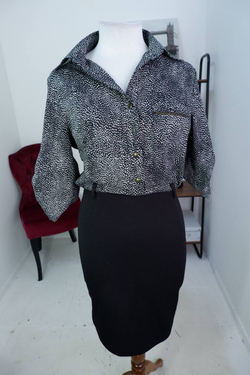 Платье для лаконичного образа, визуально 46 размер