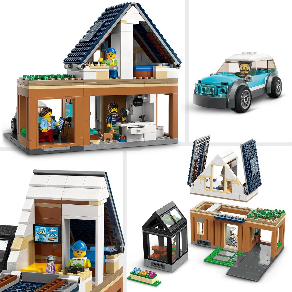 LEGO City — Семейный дом и электромобиль 60398