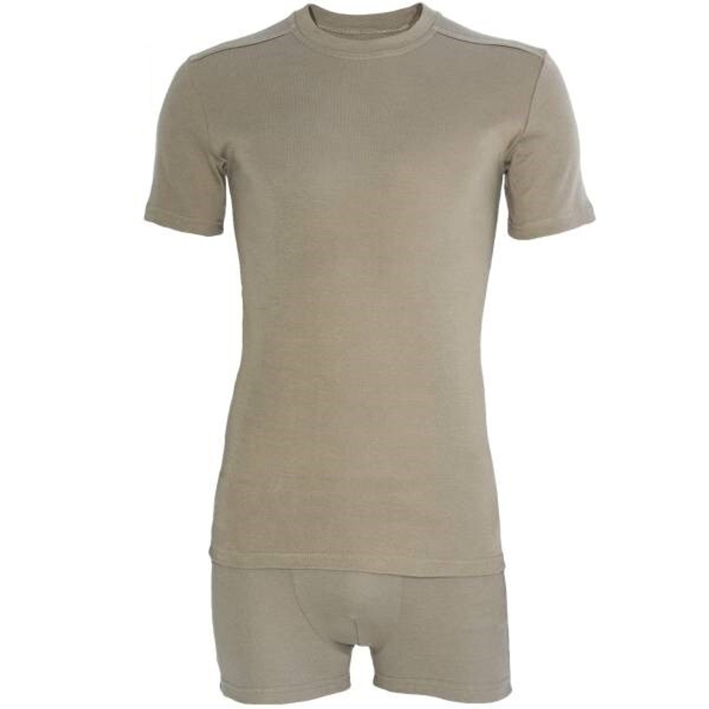 Нательное армейское белье ВКБО хаки х/б (футболка и трусы)