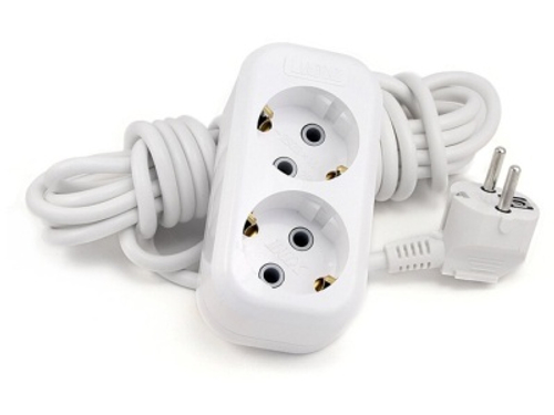 Удлинитель 2 гнезда 7м (35шт/кор)