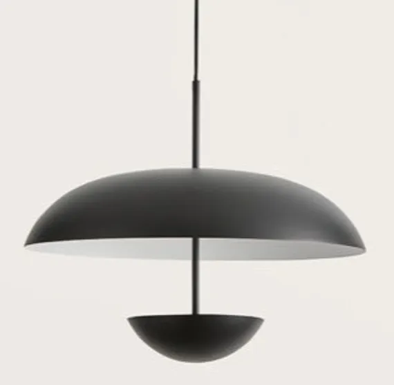 Подвесной светильник Ella Ø56 см, черный