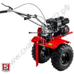 ЗУБР увеличенные колеса, 7 л.с., мотоблок с понижающей передачей (МТБ-400 У)