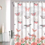 Штора для ванной 180*180см, полиэстер