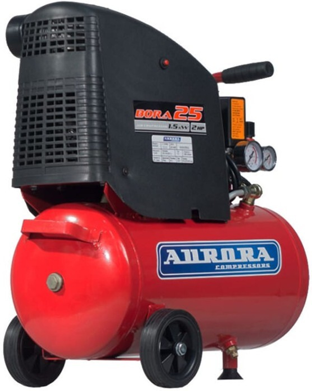 Компрессор BORA-25 без масл. (24л, 201л/мин, 1.5кВт)/Aurora