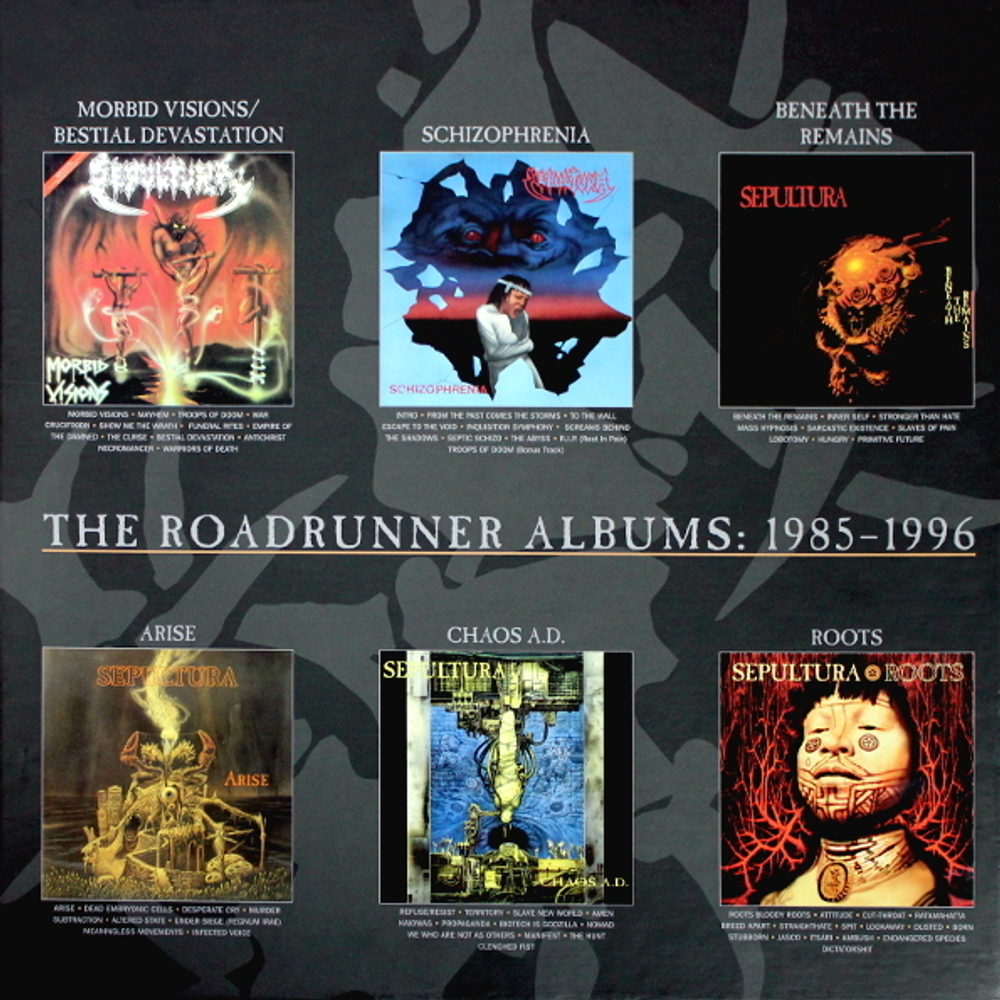 Sepultura / The Roadrunner Albums 1985-1996 (Coloured Vinyl)(6LP)