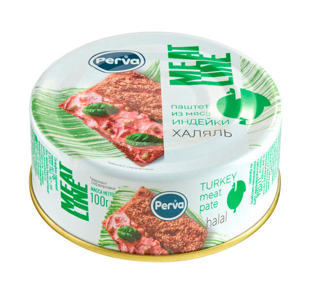 Паштет Perva Meat Line индейка халал 100 г