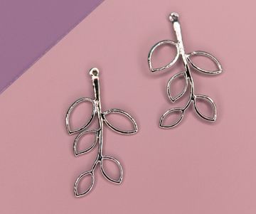 Подвеска веточка 33х20 мм