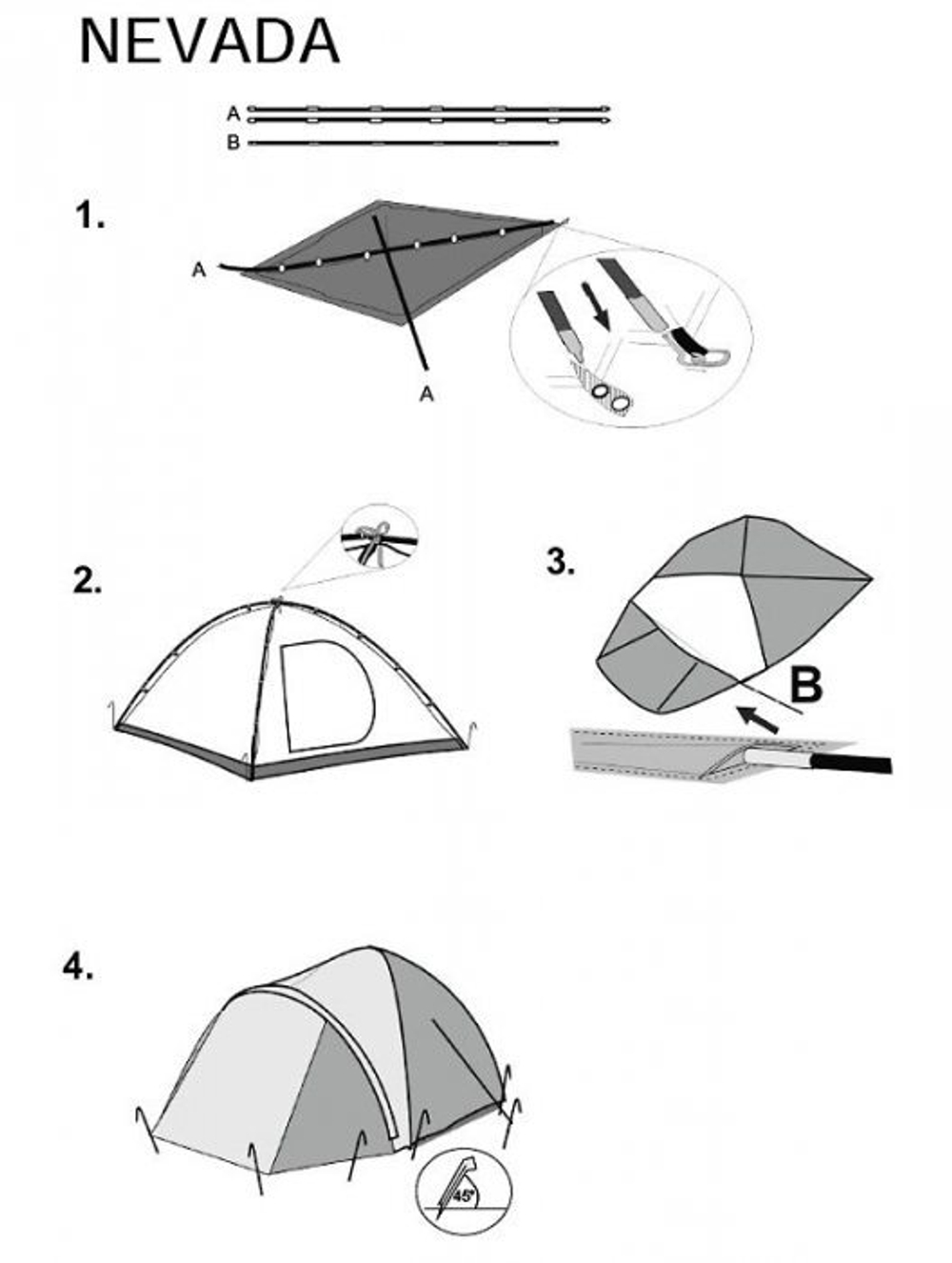 Палатка High Peak Nevada 2 [10196]