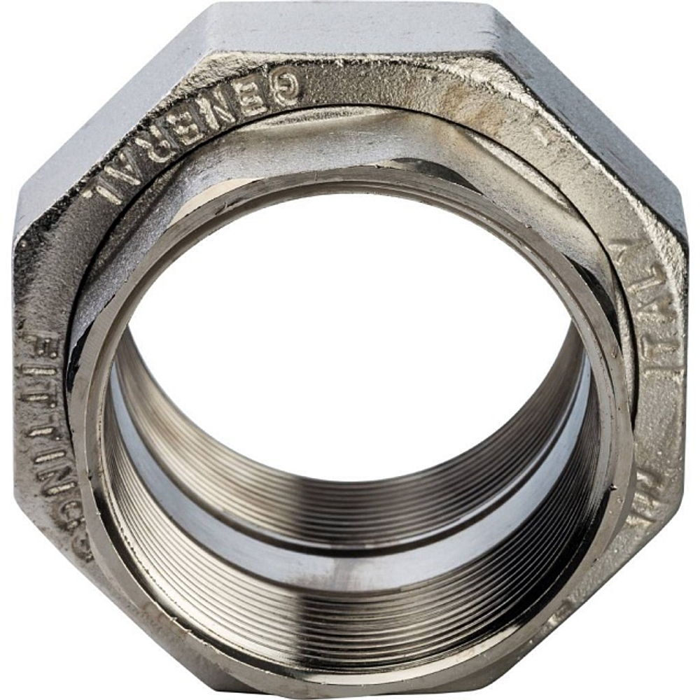 Соединение быстроразъемое (американка) STOUT SFT 0034 - 2" (ВР/ВР, латунь никелированная, металл по металлу)