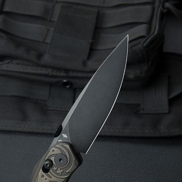 Нож Bestech BT2206G Mothus с клинком из стали Böhler M390, рукоять 6Al4V Titanium