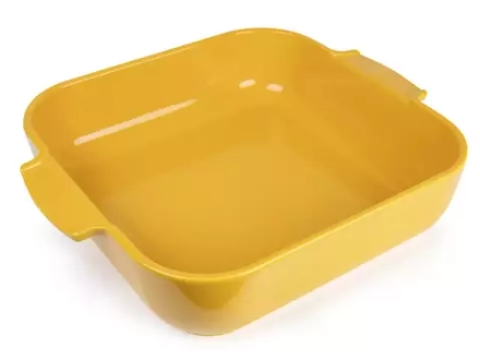 Peugeot - Керамическое блюдо Appolia 28x28см, желтое / артикул   61463  / GTIN 4006950061463