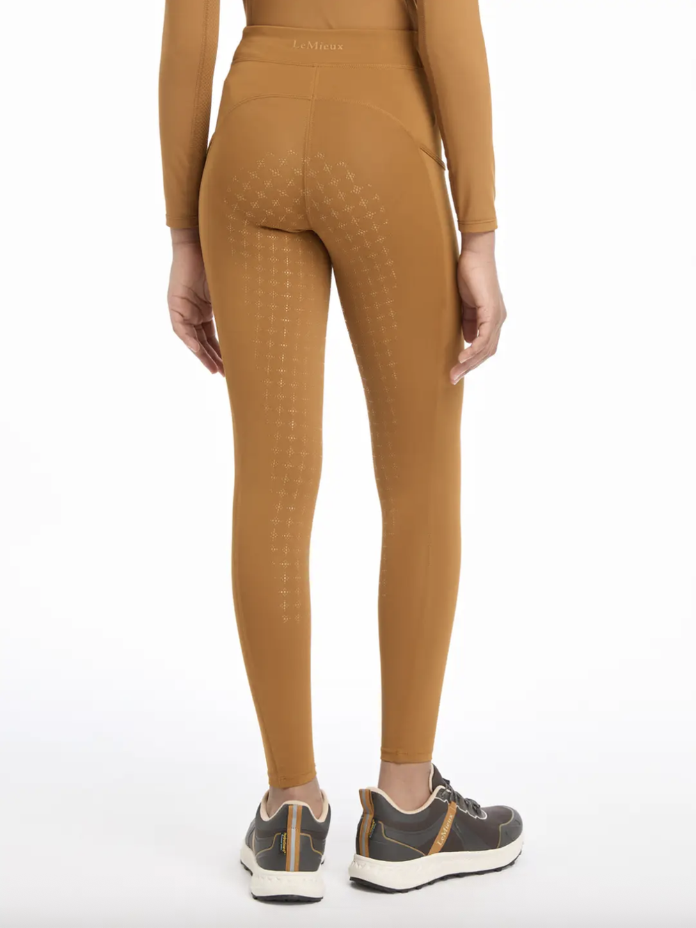 Бреггинсы детские с полной леей LeMieux Young Rider Orla Pull Ons Ginger