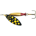 Блесна вращающаяся Mepps AGLIA LONG HEAVY, 1, Black/Yellow