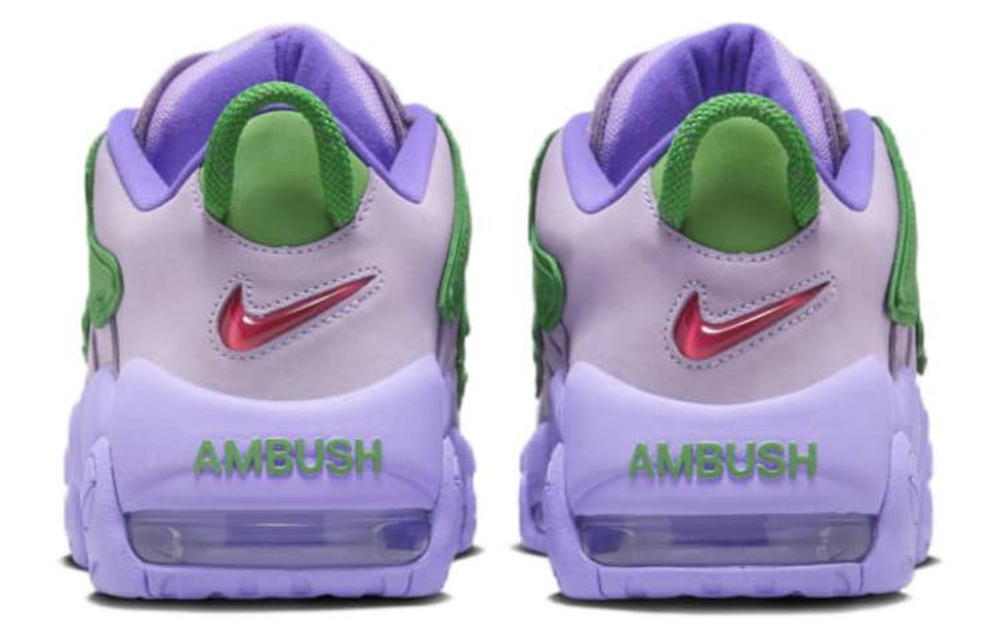 Кроссовки Ambush X Nike Air More Uptempo Low "Lilac"