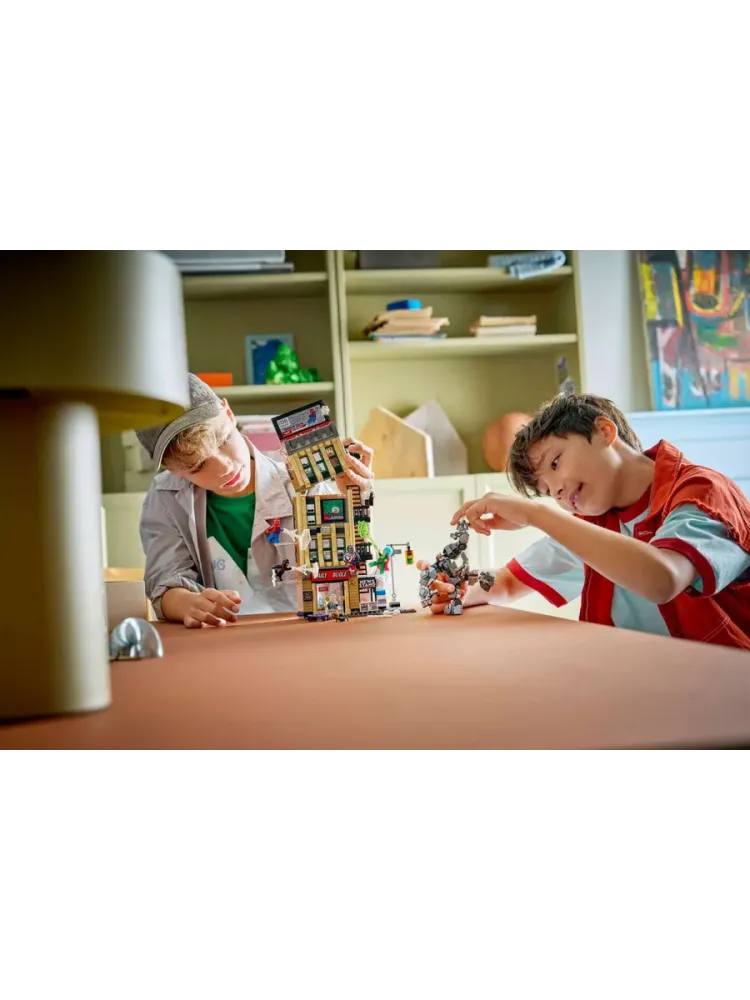 Конструктор Marvel 76342 Человек-паук против Мистерио