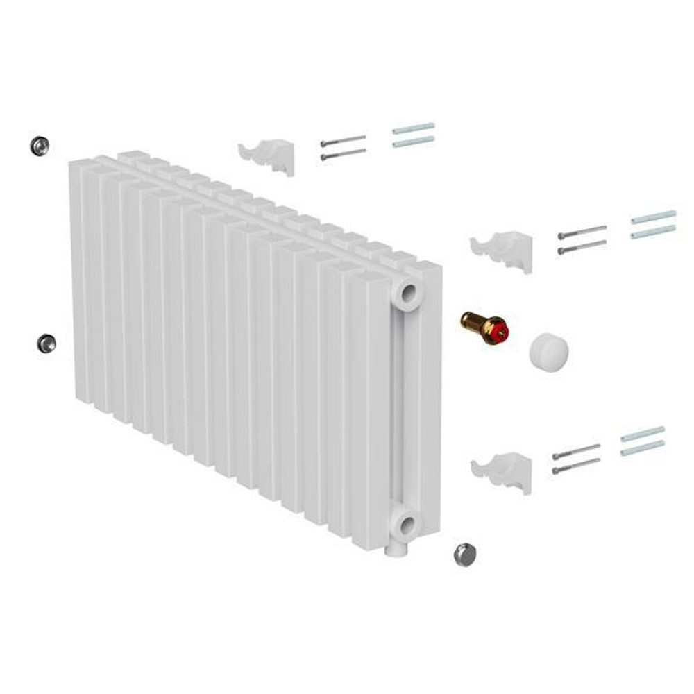 Дизайн-радиатор Royal Thermo Shift Q30 VC2030 - RAL9016