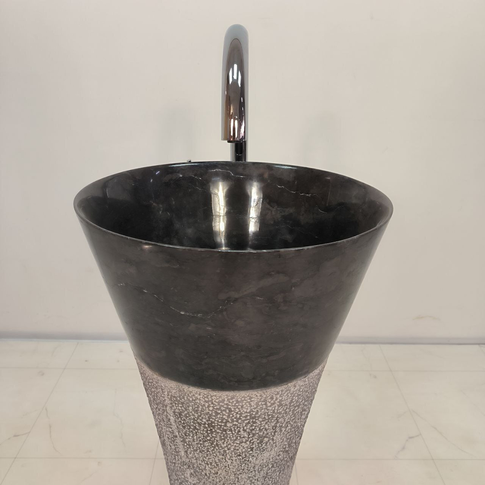 Раковина напольная из мрамора Pedestal MN-391 40*40*90