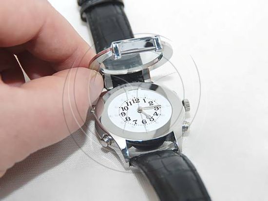 Наручные часы с речевым выходом и шрифтом Брайля 23772-2 (2 цвета)