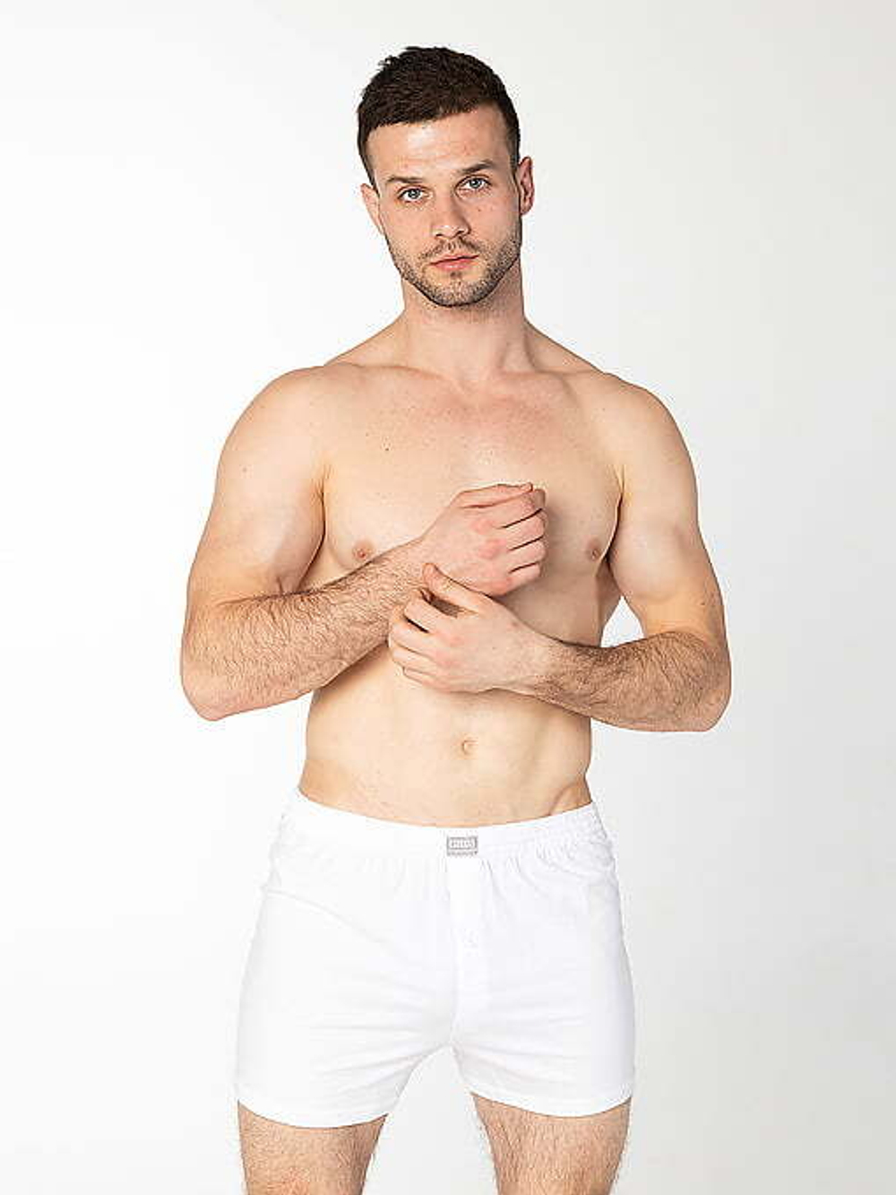 Трусы мужские боксеры белый