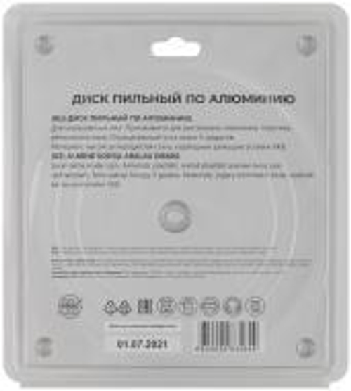 37799М Диск пильный для циркулярных пил по алюминию и пластику 216 х 30 х 100Т MOS