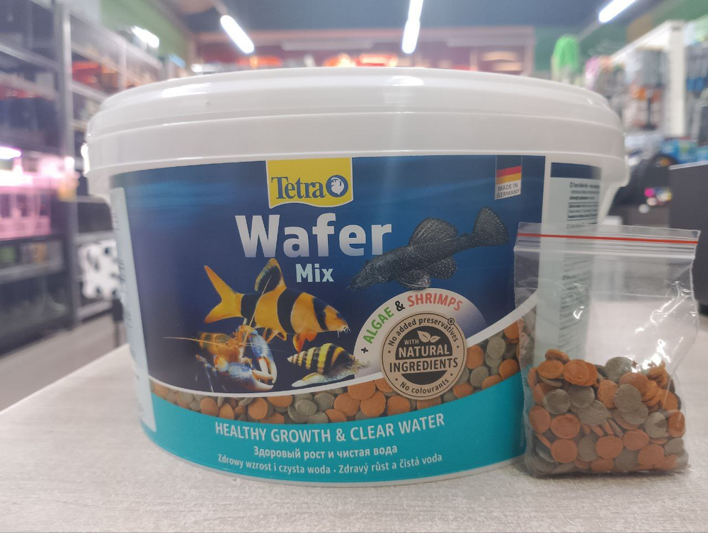 (Весовой) TETRA Wafer Mix Корм для донных рыб в таблетках, 12 г