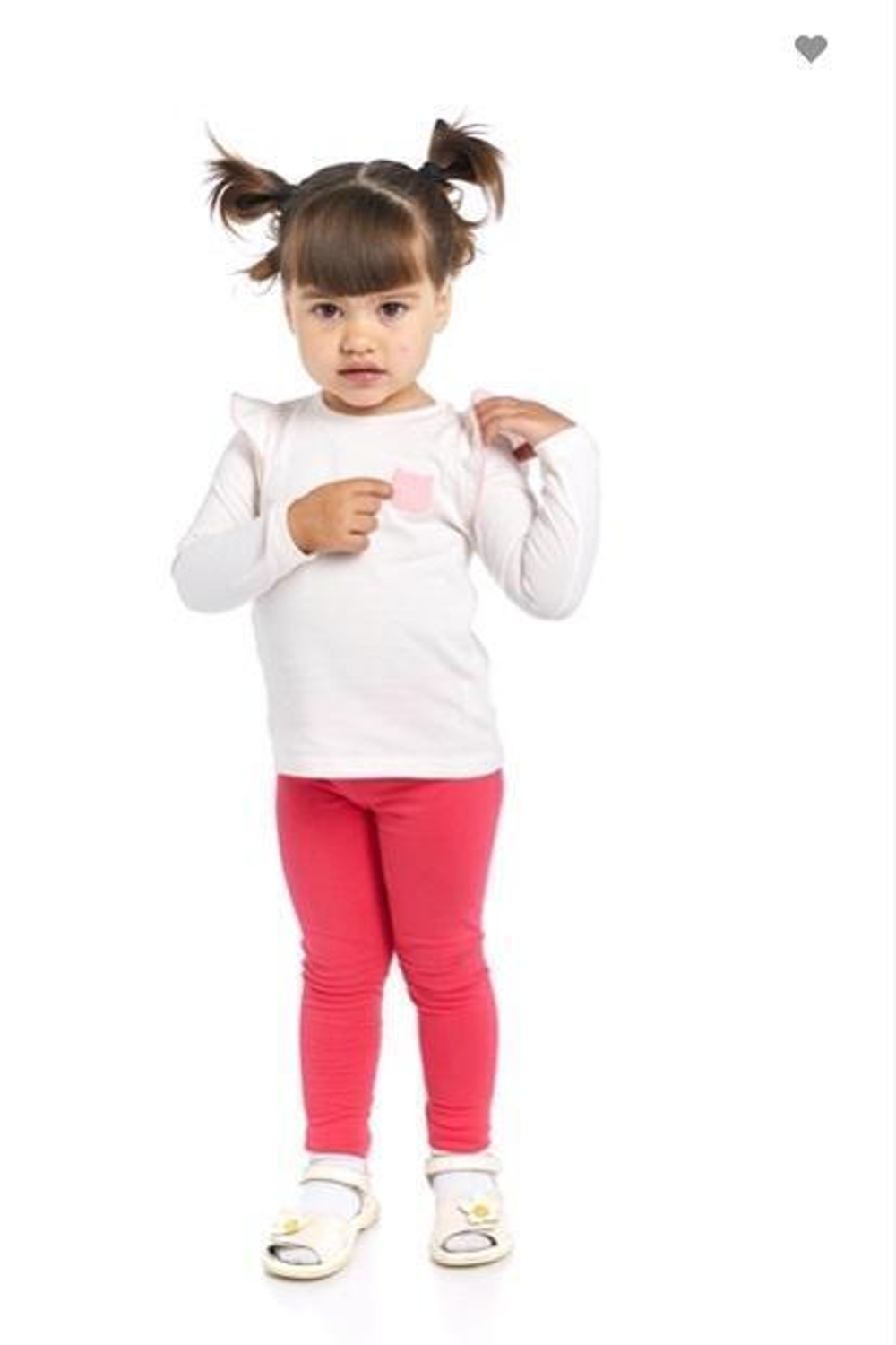 Лонгслив для девочки р.86 Бежевый/белый 406-018-191