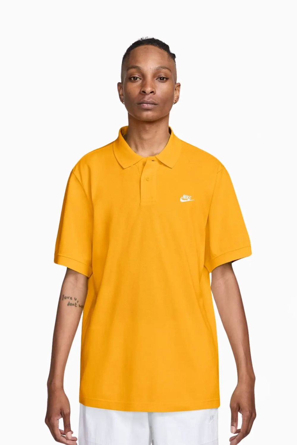 Футболка Nike Club Polo - оранжевый