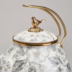 ЧАЙНИК ЭМАЛИРОВАННЫЙ AGNESS, СЕРИЯ ЯБЛОНЕВЫЙ САД, 2,2Л ПОДХОДИТ ДЛЯ ИНДУКЦИОН.ПЛИТ