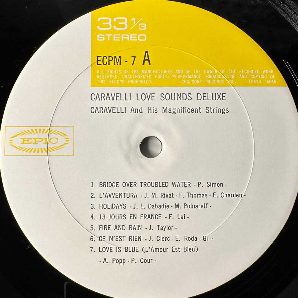 Caravelli - Love sounds deluxe (Япония)