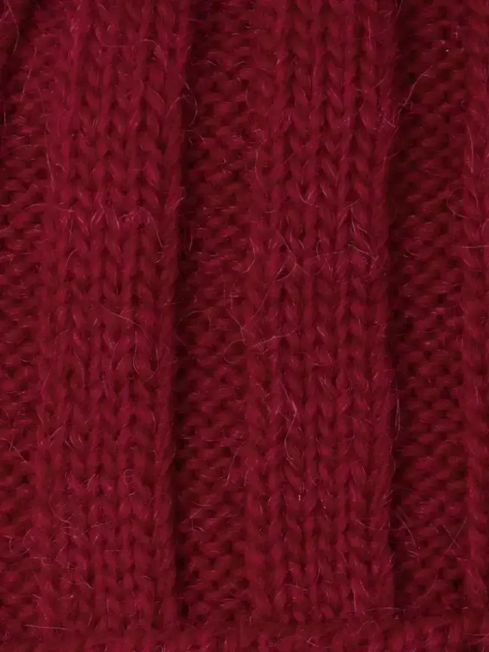 Шапка детская зимняя вязаная с помпоном и снуд