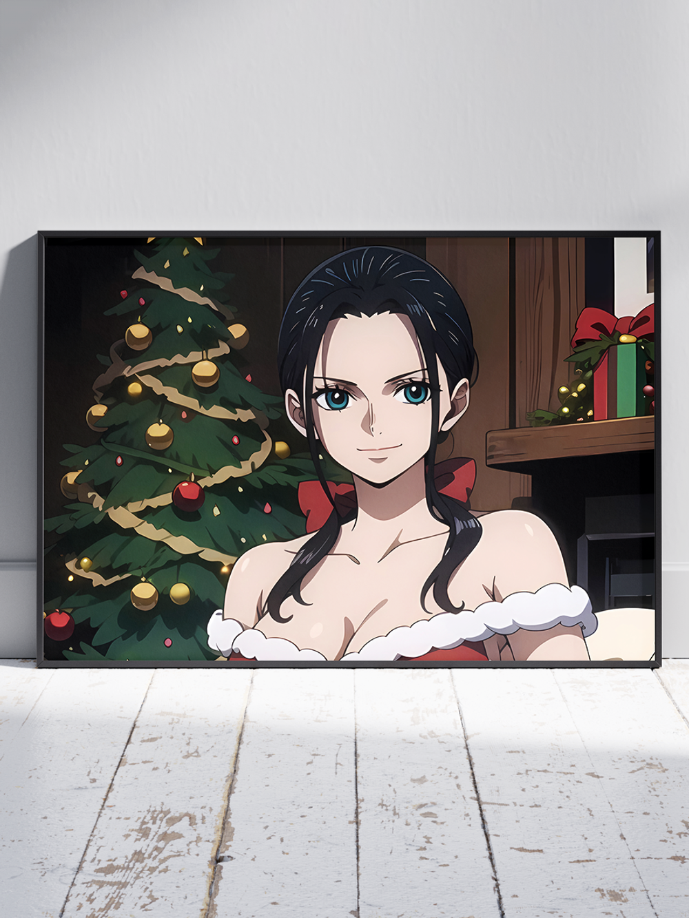Постер плакат Нико Робин Новый Год One Piece Ван Пис