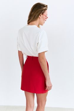 футболка белая оверсайз