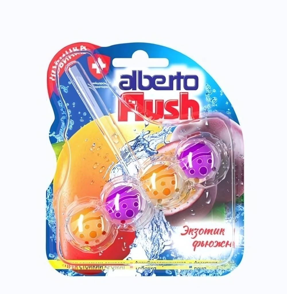 Чистящее средство для унитаза Flush с ароматом «Экзотик фьюжн» 1шт