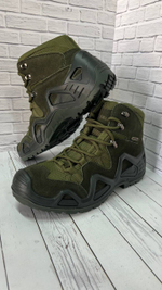 Тактические треккинговые ботинки m6-merlle  / средние / олива