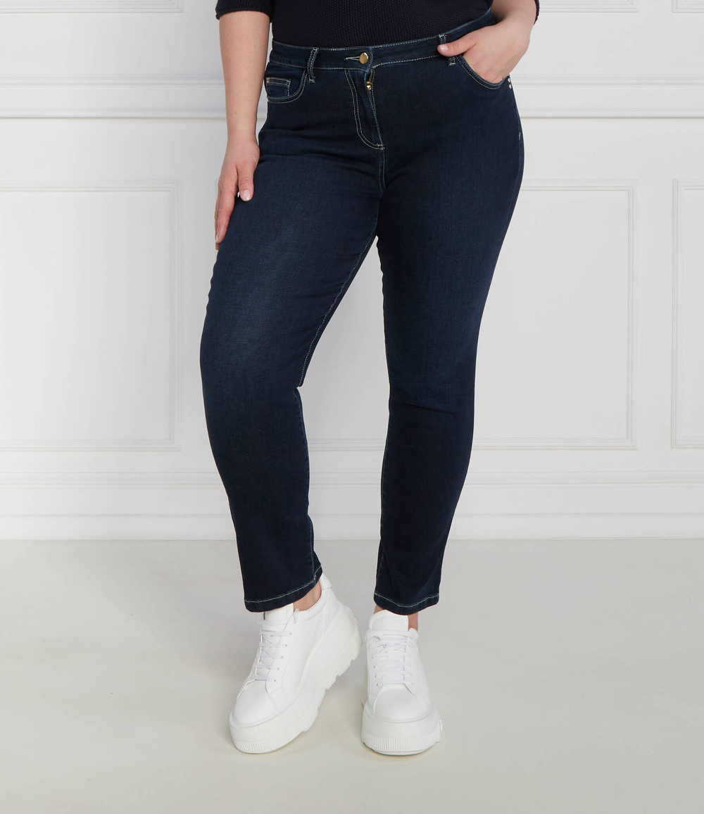 Джинсы plus size Persona by Marina Rinaldi - темно-синий(7181023)