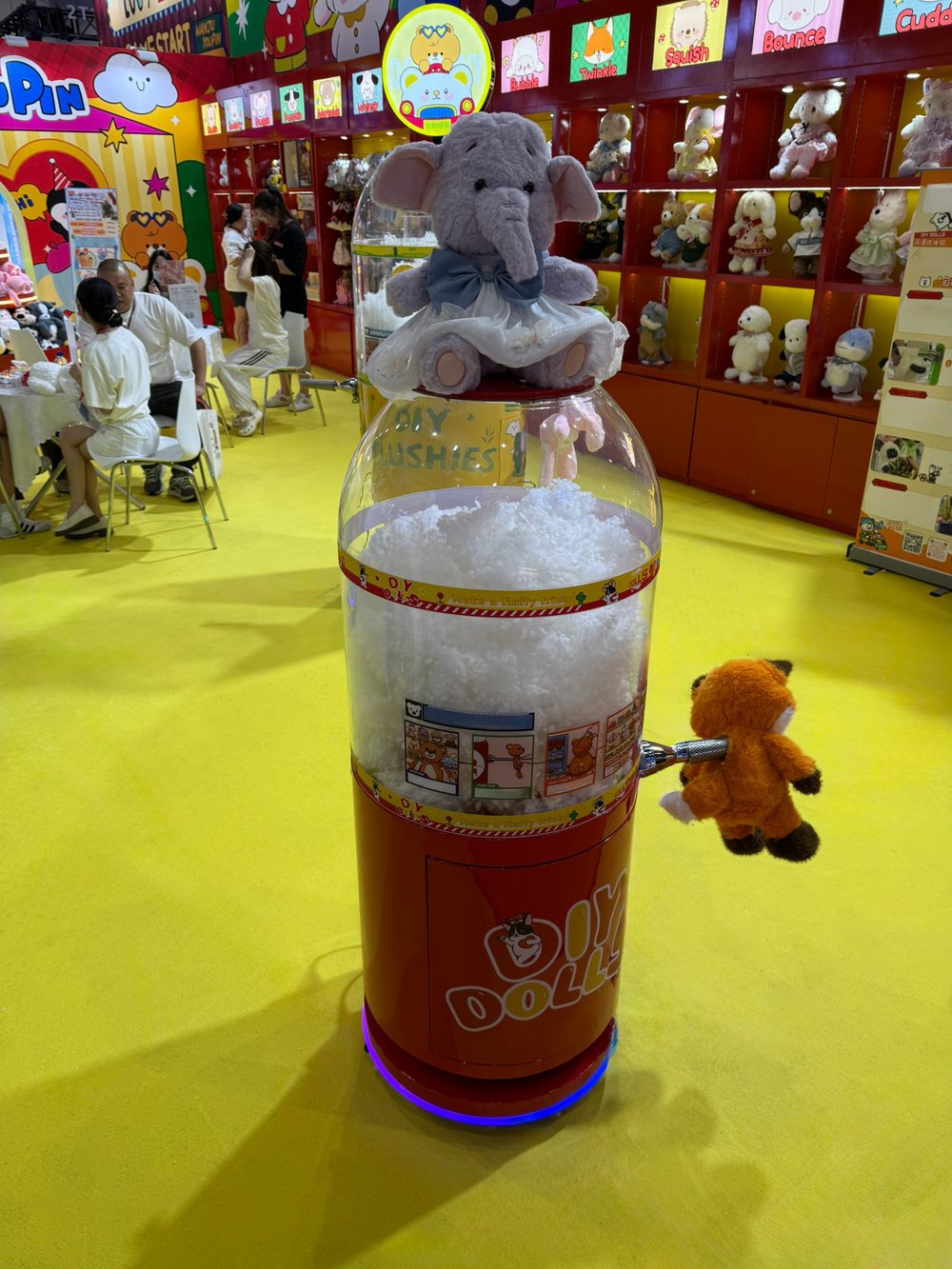 Вендинговый автомат по набиванию игрушек «Homemade Dolls»